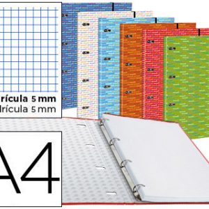 CARPETA ANILLA CON RECAMBIO 5MM A4 LIDERPAPEL