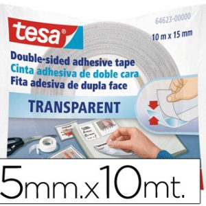 CINTA DOBLE CARA TRANSPARENTE