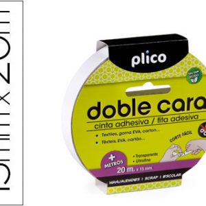 CINTA DOBLE DOBLE CARA 15MM