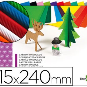 BLOC DE MANUALIDADES Fº CARTON ONDULADO LIDERPAPEL