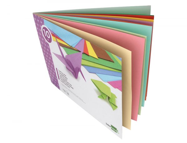 BLOC DE MANUALIDADES Fº CARTULINAS LIDERPAPEL ABIERTO