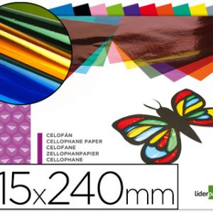 BLOC DE MANUALIDADES Fº CELOFAN LIDERPAPEL