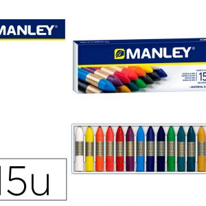CERAS BLANDAS MANLEY 15 COLORES