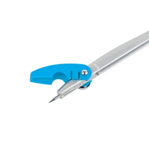 COMPAS CON PROTECTOR LIDERPAPEL AZUL PROTECTOR