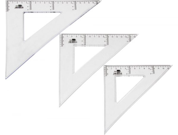 ESCUADRA TRANSPARENTE LIDERPAPEL
