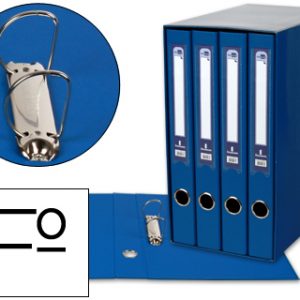 MODULO DE 4 ARCHIVADORES AZUL
