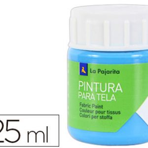 PINTURA PARA TELA LA PAJARITA AZUL CIAN