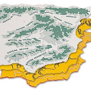 PLANTILLA MAPA DE ESPAÑA BACHILLERATO