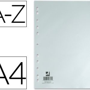 SEPARADOR-ALFABETICO-PLASTICO-A4-Q-CONNECT