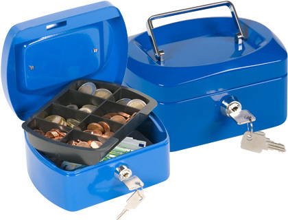 CAJA DE CAUDALES KF02608 AZUL CAJA DE CAUDALES KF02608 AZUL