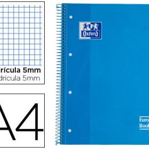 CUADERNO OXFORD BOOK1 TURQUESA