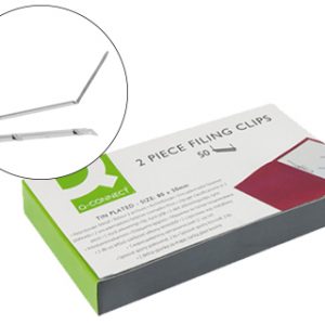 FASTENER PLATEADO CAJA 50