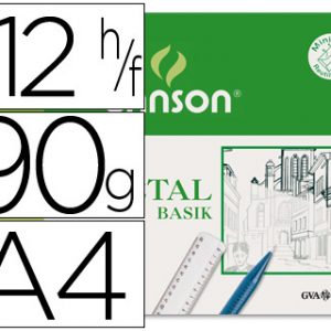 PACK PAPEL VEGETAL CANSON A4