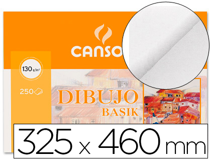 PAPEL DE DIBUJO CANSON SIN RECUADRO 325X460 PAPEL DE DIBUJO CANSON SIN RECUADRO 325X460
