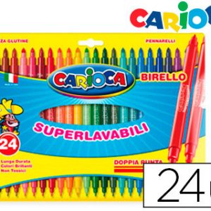ROTULADOR CARIOCA DUO 24 COLORES