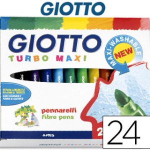 ROTULADOR GIOTTO MAXI 24 COLORES