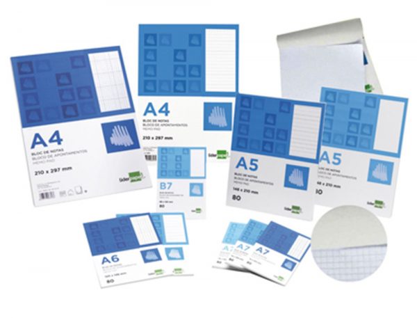 BLOC DE NOTAS PERFORADOS LIDERPAPEL