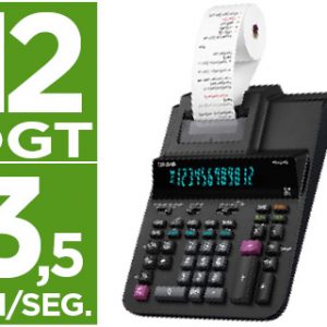 CALCULADORA CON IMPRESORA CASIO FR-620RE