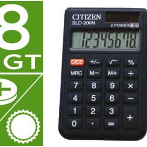 CALCULADORA DE BOLSILLO CITIZEN SLD-200NR