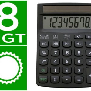 CALCULADORA SOBREMESA CITIZEN ECC-210 ECO