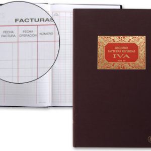 LIBRO DE FACTURAS RECIBIDAS Fº MIQUELRIUS