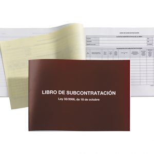 LIBRO DE SUBCONTRATACIÓN